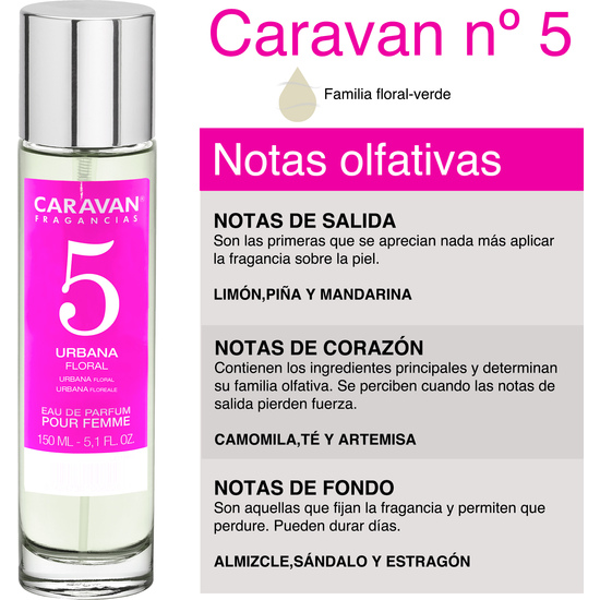 CARAVAN PERFUME DE MUJER Nº5 - 150ML image 1