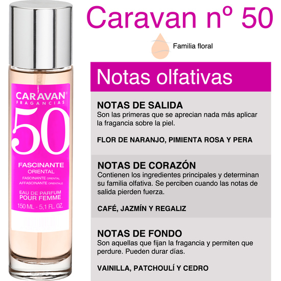 CARAVAN PERFUME DE MUJER Nº50 - 150ML. image 1