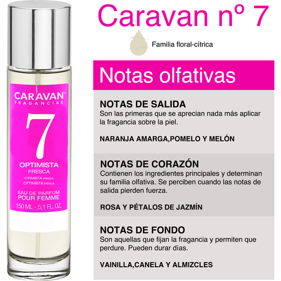 CARAVAN PERFUME DE MUJER Nº7 - 150ML. image 1