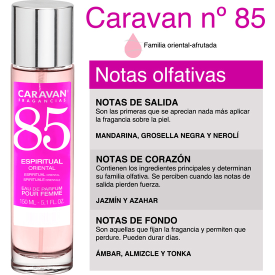 CARAVAN PERFUME DE MUJER Nº85 - 150ML. image 1