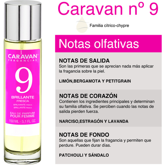 CARAVAN PERFUME DE MUJER Nº9 - 150ML. image 1