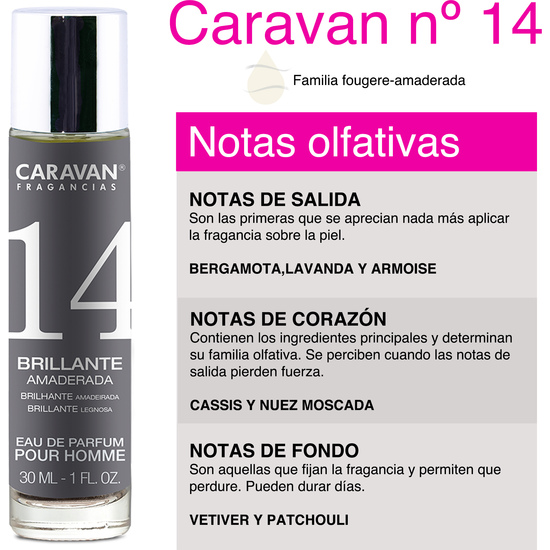 CARAVAN PERFUME DE HOMBRE Nº14 - 30ML. image 1