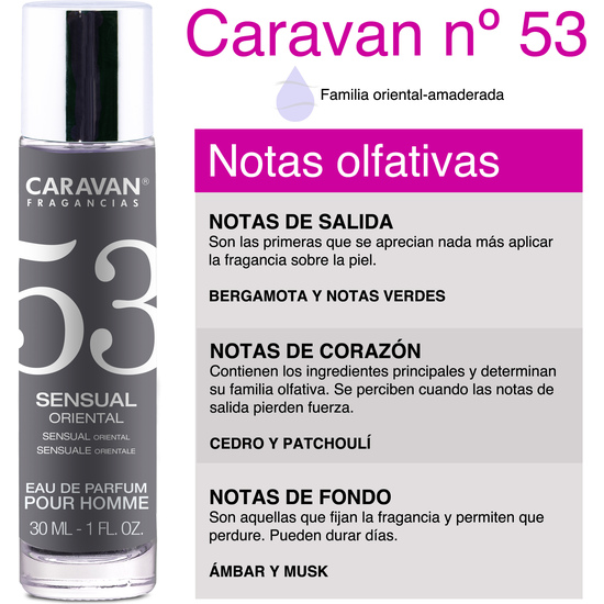 CARAVAN PERFUME DE HOMBRE Nº53 - 30ML. image 1
