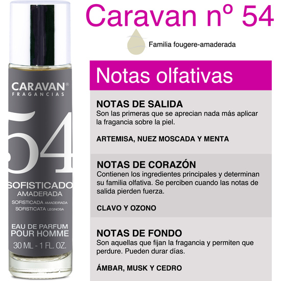 CARAVAN PERFUME DE HOMBRE Nº54 - 30ML. image 1