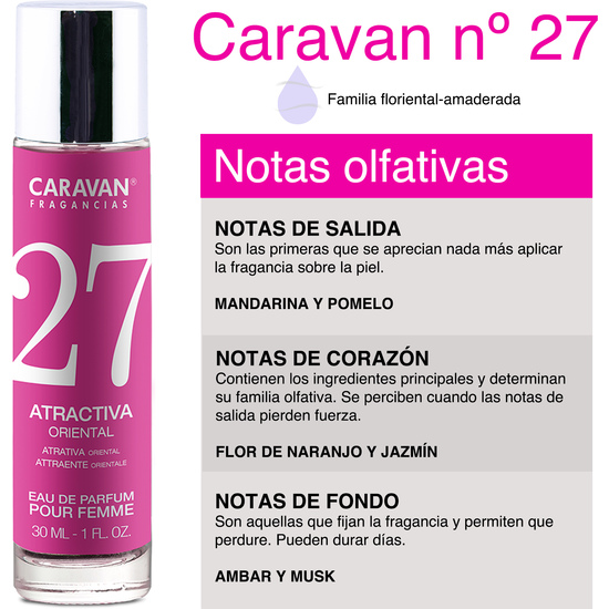 CARAVAN PERFUME DE MUJER Nº27 - 30ML. image 1
