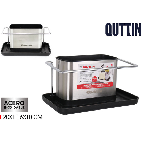 ORGANIZADOR LIMPIEZA COCINA INOX QUTTIN image 0