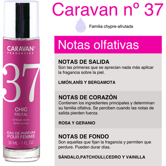 CARAVAN PERFUME DE MUJER Nº37 - 30ML. image 1