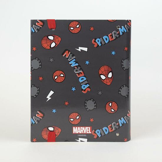 CARPESANO ESCOLAR SPIDERMAN BLACK image 1