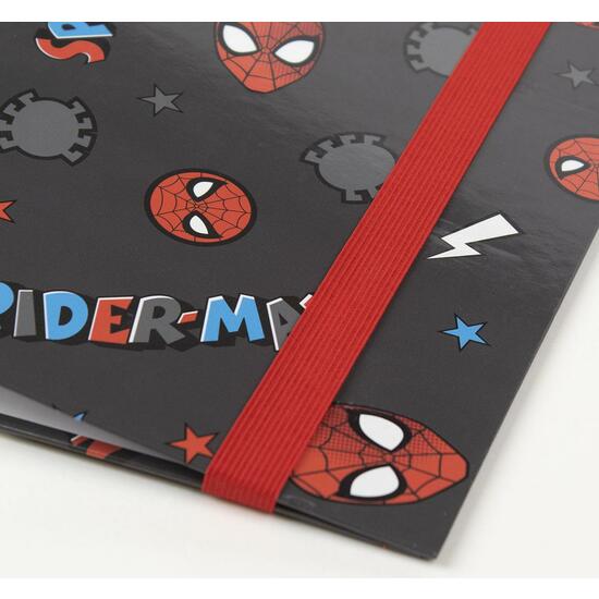 CARPESANO ESCOLAR SPIDERMAN BLACK image 3