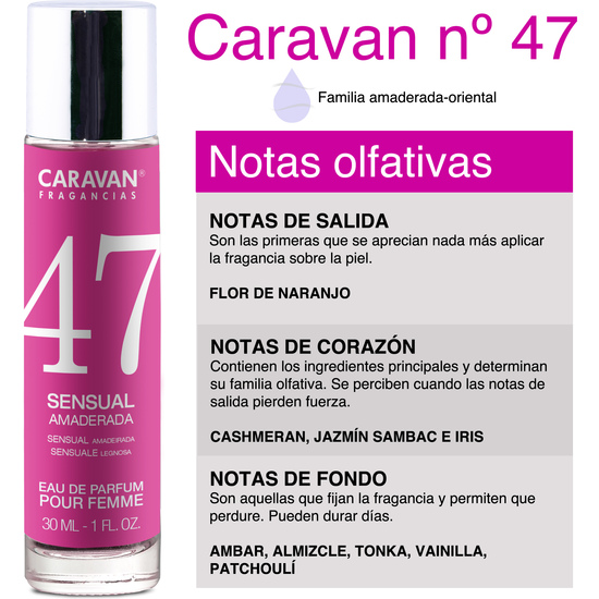 CARAVAN PERFUME DE MUJER Nº47 - 30ML. image 1