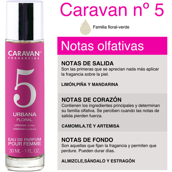 CARAVAN PERFUME DE MUJER Nº5 - 30ML. image 1
