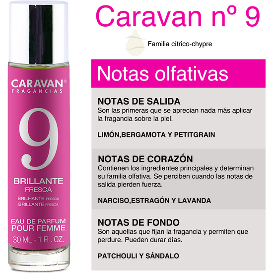 CARAVAN PERFUME DE MUJER Nº9 - 30ML. image 1