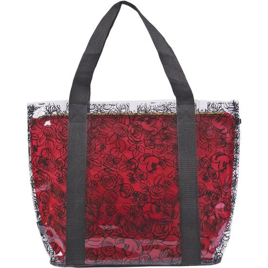 BOLSO ASAS TRANSPARENTE MINNIE RED image 1