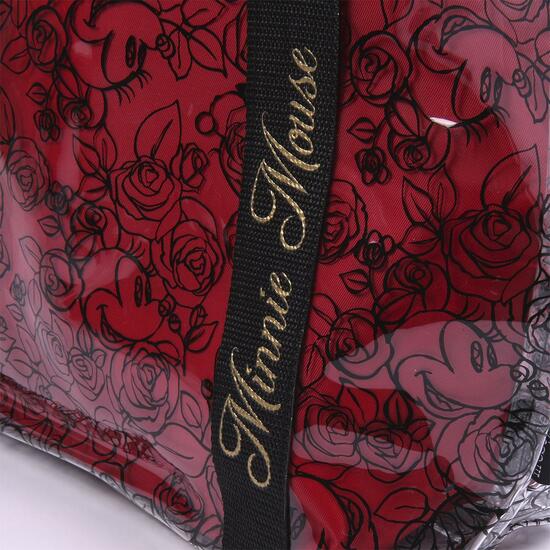 BOLSO ASAS TRANSPARENTE MINNIE RED image 3