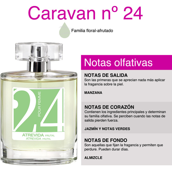 CARAVAN HAPPY COLLECTION - PERFUME DE MUJER Nº24 - 100ML. image 1