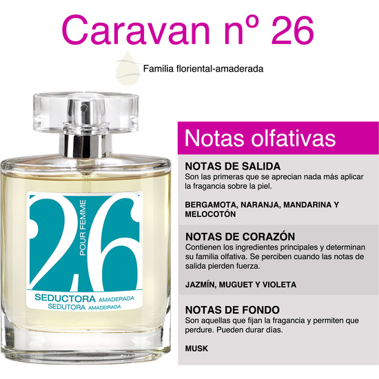 CARAVAN HAPPY COLLECTION - PERFUME DE MUJER Nº26 - 100ML. image 1