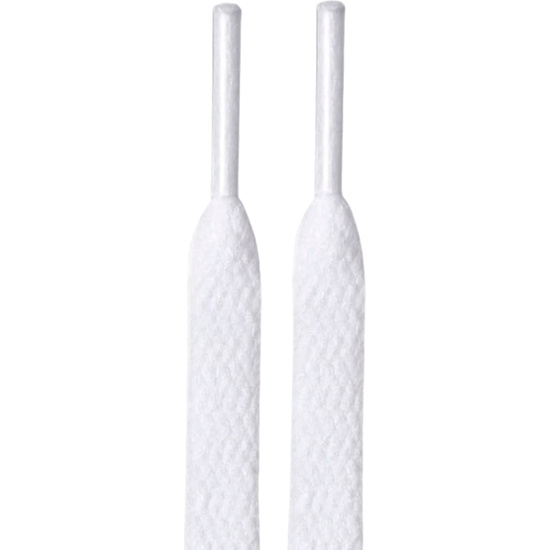 PACK DE 3 PARES ECO COTTON PLANOS BLANCO 6MM 130CM EDEN. image 5