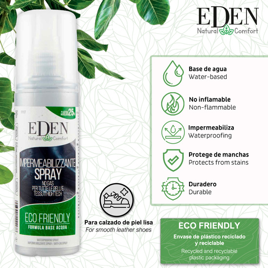 EDEN ECO SPRAY IMPERMEABILIZANTE 100ML SIN GAS image 1