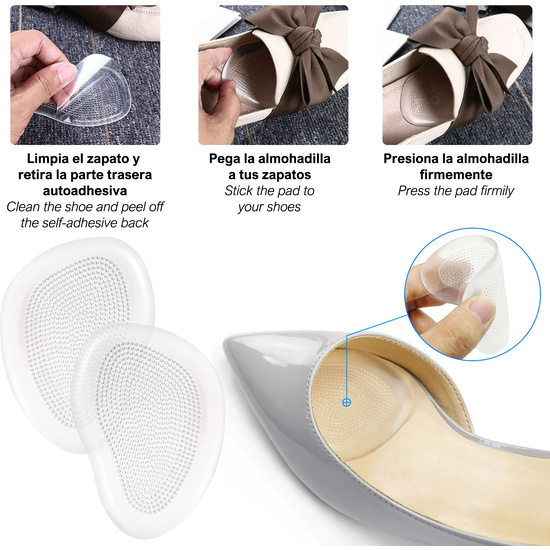 EDEN 2 TALONERA DE GEL PLANTAR INVISIBLE ANTIAMPOLLAS image 2
