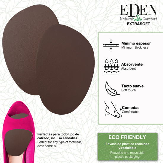 EDEN 2 MEDIA-SUELAS ECOPIEL TRANSPIRABLE image 1