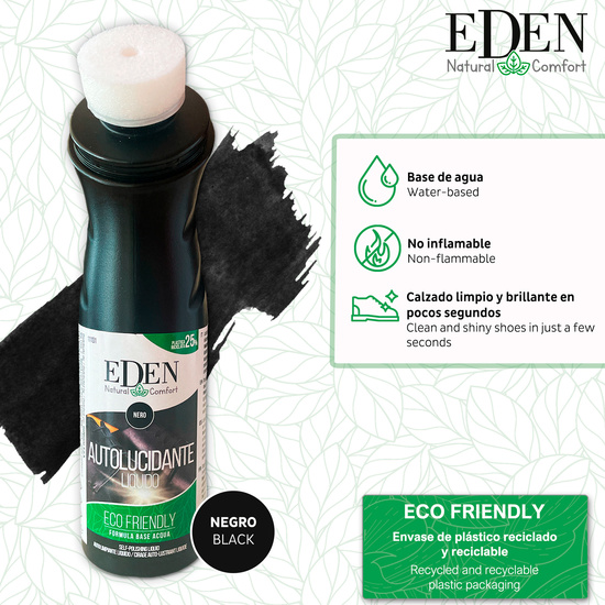 EDEN AUTOLIMPIANTE LIQUIDO ECOL. 75ML NEGRO image 1