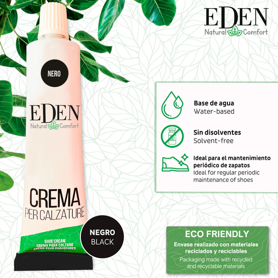 EDEN TUBO CREMA ECOL.50ML CALZADO NEGRO image 1