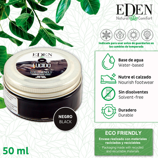 EDEN TARRO CREMA ECOL. 50ML CALZADO NEGRO image 1