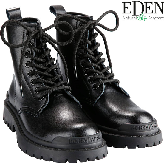 EDEN 1 PAR DE CORDONES ECO COTTON EXTRA STRONG NEGRO 6MM 140CM image 3