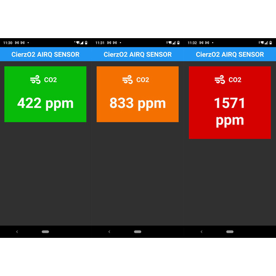 SENSOR MEDIDOR DE CALIDAD DE AIRE PARA MOVIL CIERZO2 image 4