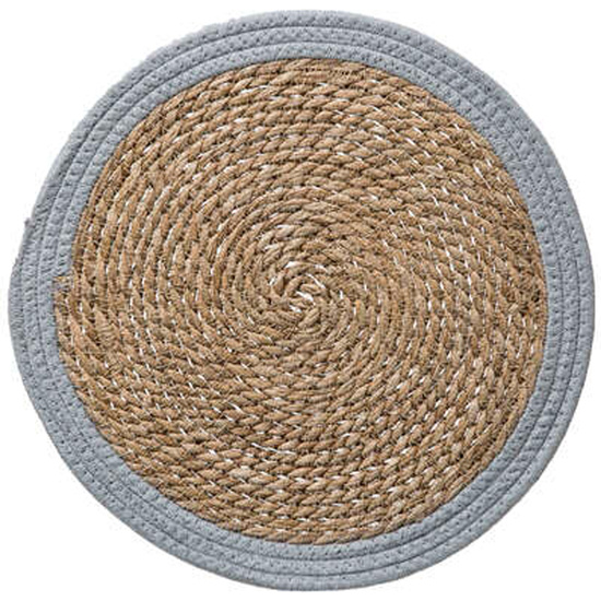 MANTEL INDIVIDUAL HAPPY POP GRIS D.38CM SECRET DE GOURMET image 0