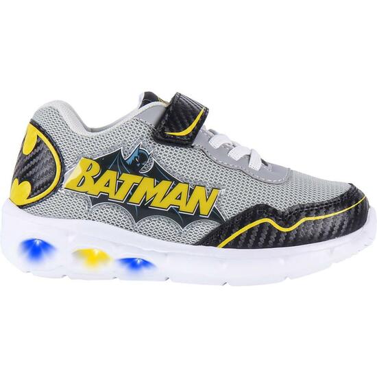 DEPORTIVA SUELA LIGERA EVA CON LUCES BATMAN GRAY image 0