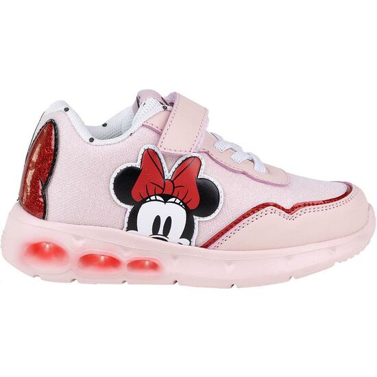 DEPORTIVA SUELA LIGERA EVA CON LUCES MINNIE PINK image 0