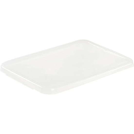 CAJA DE ALMACENAMIENTO / CAJA DE CLIP LARA, 8,5 LITROS, MODULAR APILABLE, TAPA CON CLIP PARA CERRAR, TRANSPARENTE image 3