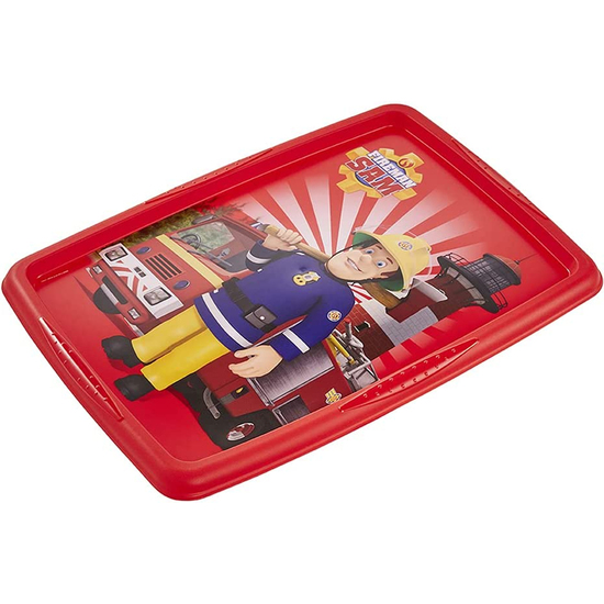 CAJA DE ALMACENAMIENTO CON DECORACIÓN, CON TAPA, 45 LITROS, 55,5X40X30, SAM EL BOMBERO, COLECCIÓN PAULINA image 6