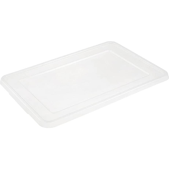 CAJA DE ALMACENAMIENTO CLIPBOX LARS, 60 L, 58 X 39 X 35, CON RUEDAS, TAPA CON CLIP PARA CERRAR, TRANSPARENTE image 5