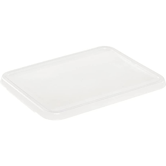 CAJA DE ALMACENAMIENTO/CLIPBOX LARA, 1,15 L, MODULAR APILABLE, TAPA CON CLIP PARA CERRAR, TRANSPARENTE image 6