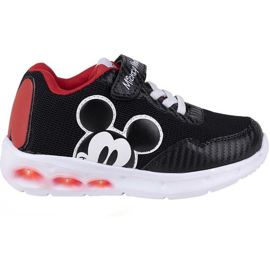 DEPORTIVA SUELA LIGERA EVA CON LUCES MICKEY BLACK image 0