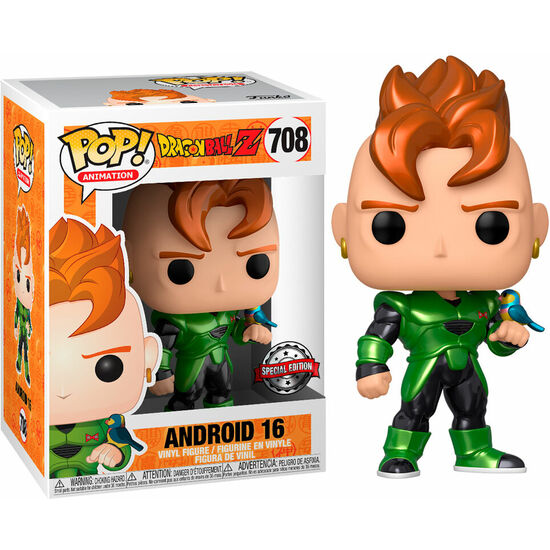 FIGURA POP DRAGON BALL Z ANDROID 16 SPECIAL EDITION image 0