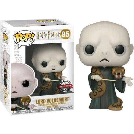 FIGURA POP HARRY POTTER LORD VOLDEMORT WITH NAGINI EXCLUSIVE image 0