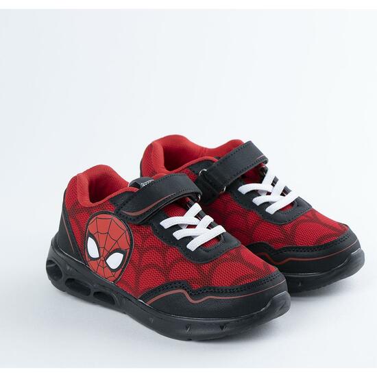 DEPORTIVA SUELA LIGERA EVA CON LUCES SPIDERMAN RED image 2