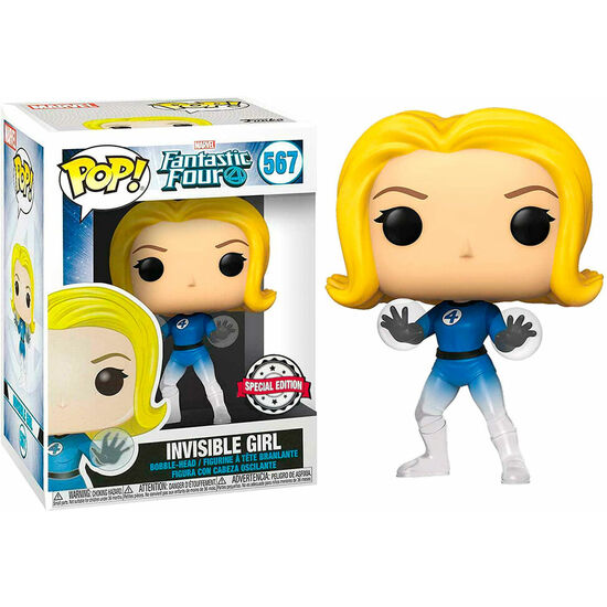 FIGURA POP MARVEL FANTASTIC FOUR INVISIBLE GIRL EXCLUSIVE image 0