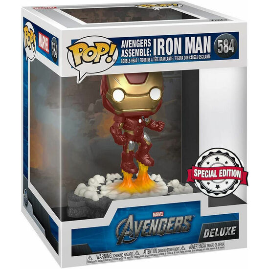 FIGURA POP MARVEL AVENGERS IRON MAN ASSEMBLE EXCLUSIVE image 2