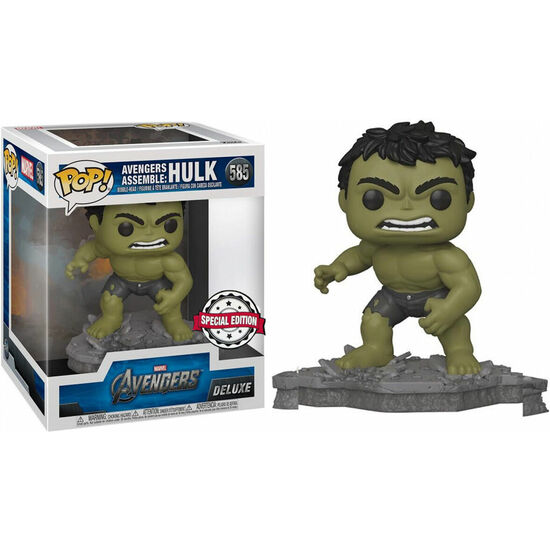 FIGURA POP DELUXE AVENGERS HULK ASSEMBLE EXCLUSIVE image 0