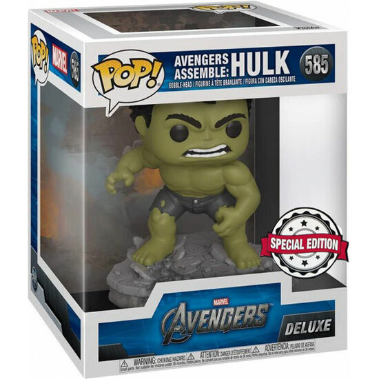 FIGURA POP DELUXE AVENGERS HULK ASSEMBLE EXCLUSIVE image 2