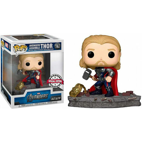 FIGURA POP DELUXE AVENGERS THOR ASSEMBLE EXCLUSIVE image 0