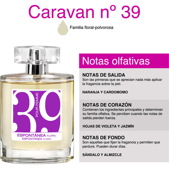 CARAVAN HAPPY COLLECTION - PERFUME DE MUJER Nº39 - 100ML. image 1