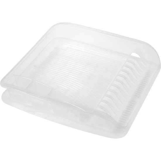 BANDEJA ESCURREPLANTOS CON BANDEJA, 39,5X39,5X8 CMS, NATURAL (TRANSPARENTE), COLECCIÓN PIERRE image 0