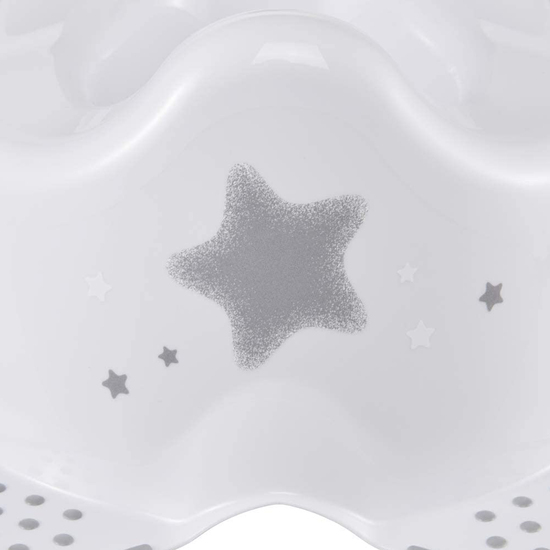 ORINAL INFANTIL STARS, A PARTIR DE 18 MESES HASTA APROX. 3 AÑOS, ANTIDESLIZANTE, COLOR BLANCO image 3