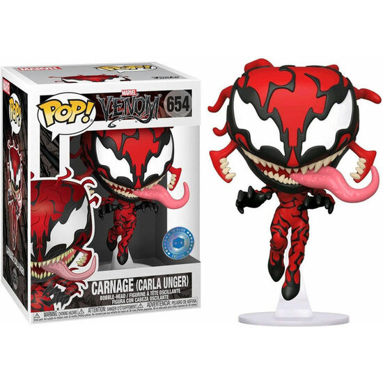 FIGURA POP MARVEL COMICS CARLA UNGER CARNAGE EXCLUSIVE image 0