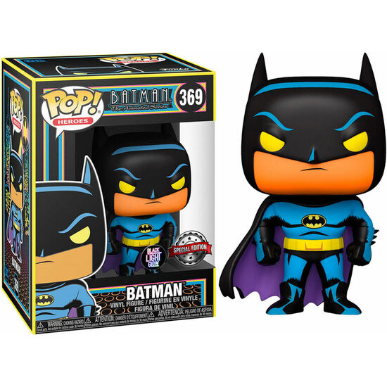 FIGURA POP DC COMICS BATMAN BLACK LIGHT EXCLUSIVE image 2